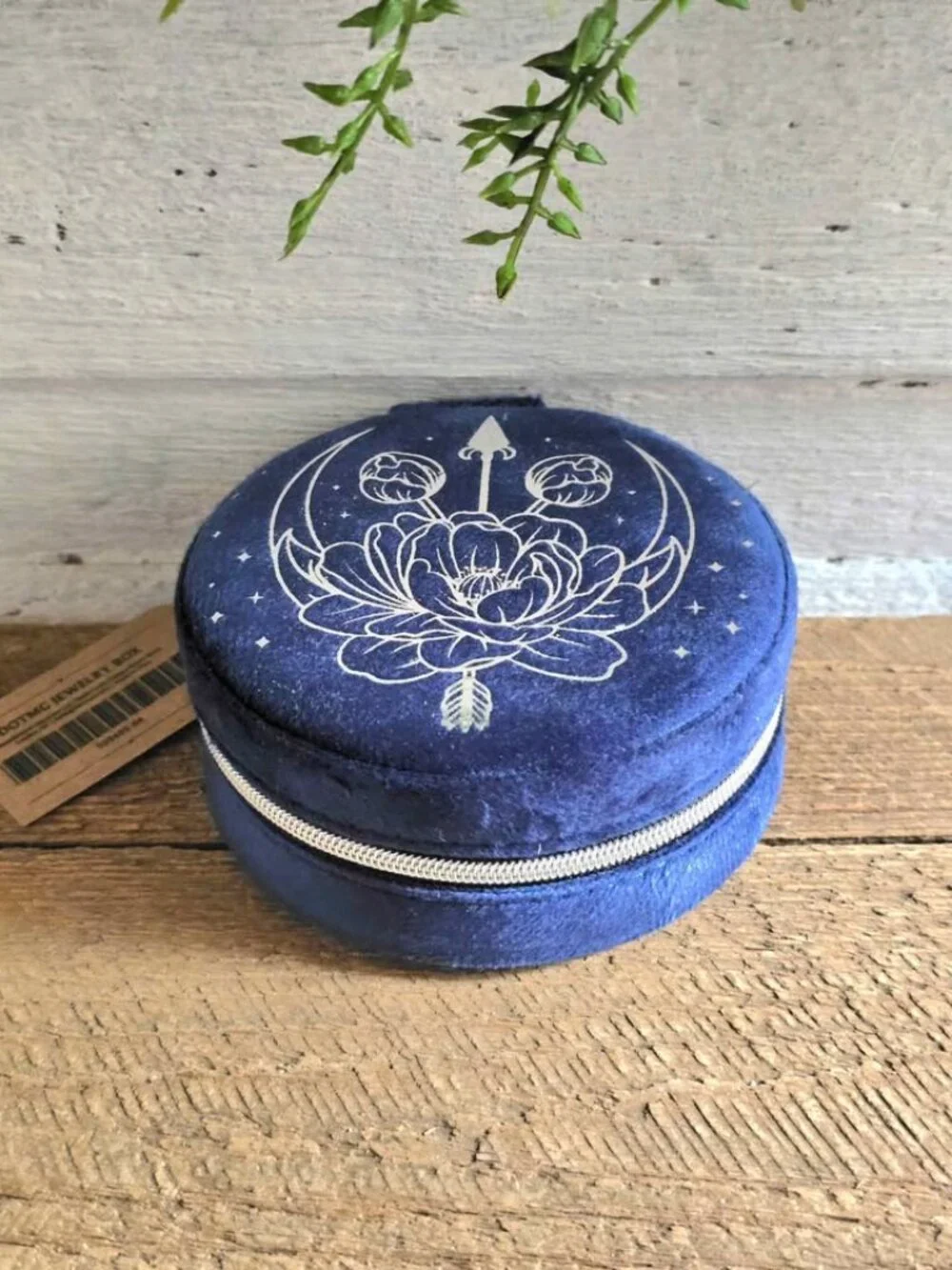 New Fairyloot Daughter of the Moon Goddess Sue Lynn Tan Blue Travel Jewelry Box